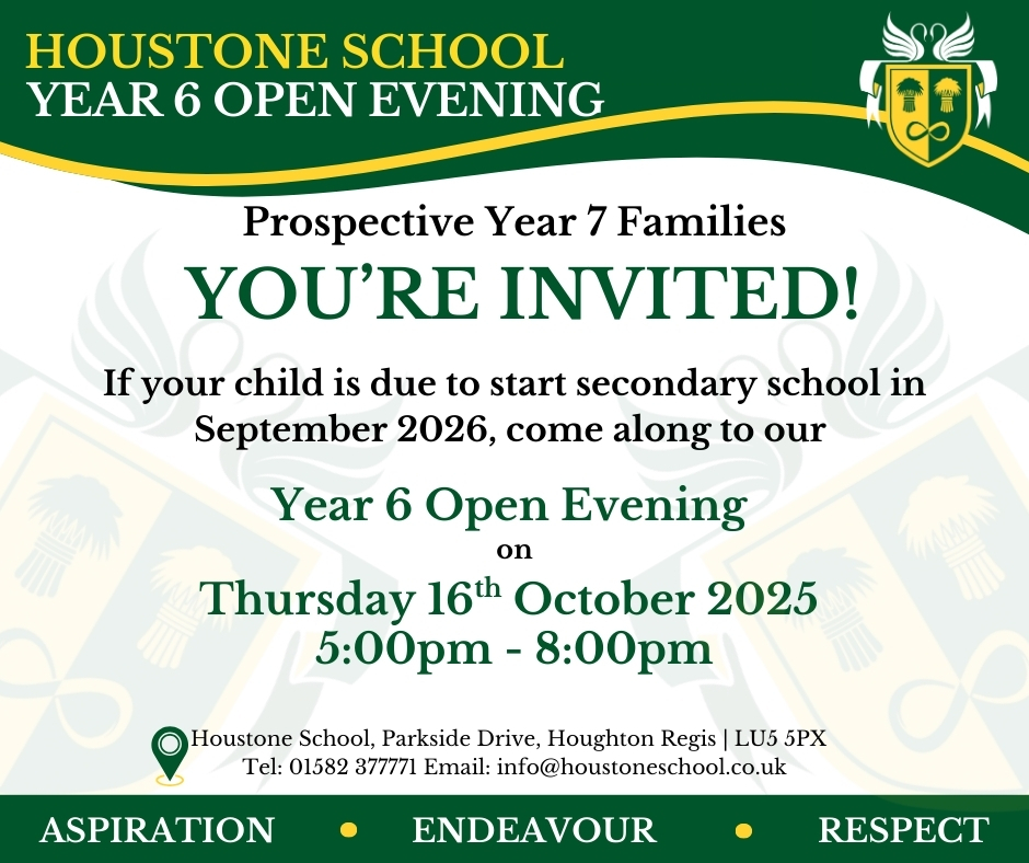 Open evening poster